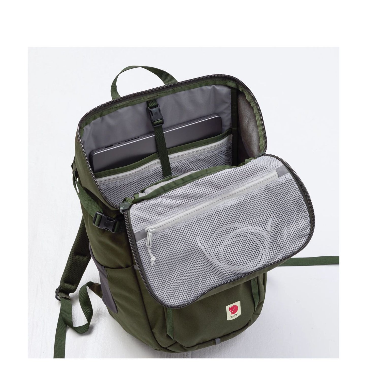 Fjallraven Skule Top Zip 30 Rugzak - 30 liter - 15" laptopvak - deep forest