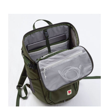 Fjallraven Skule Top Zip 30 Rugzak - 30 liter - 15" laptopvak - deep forest