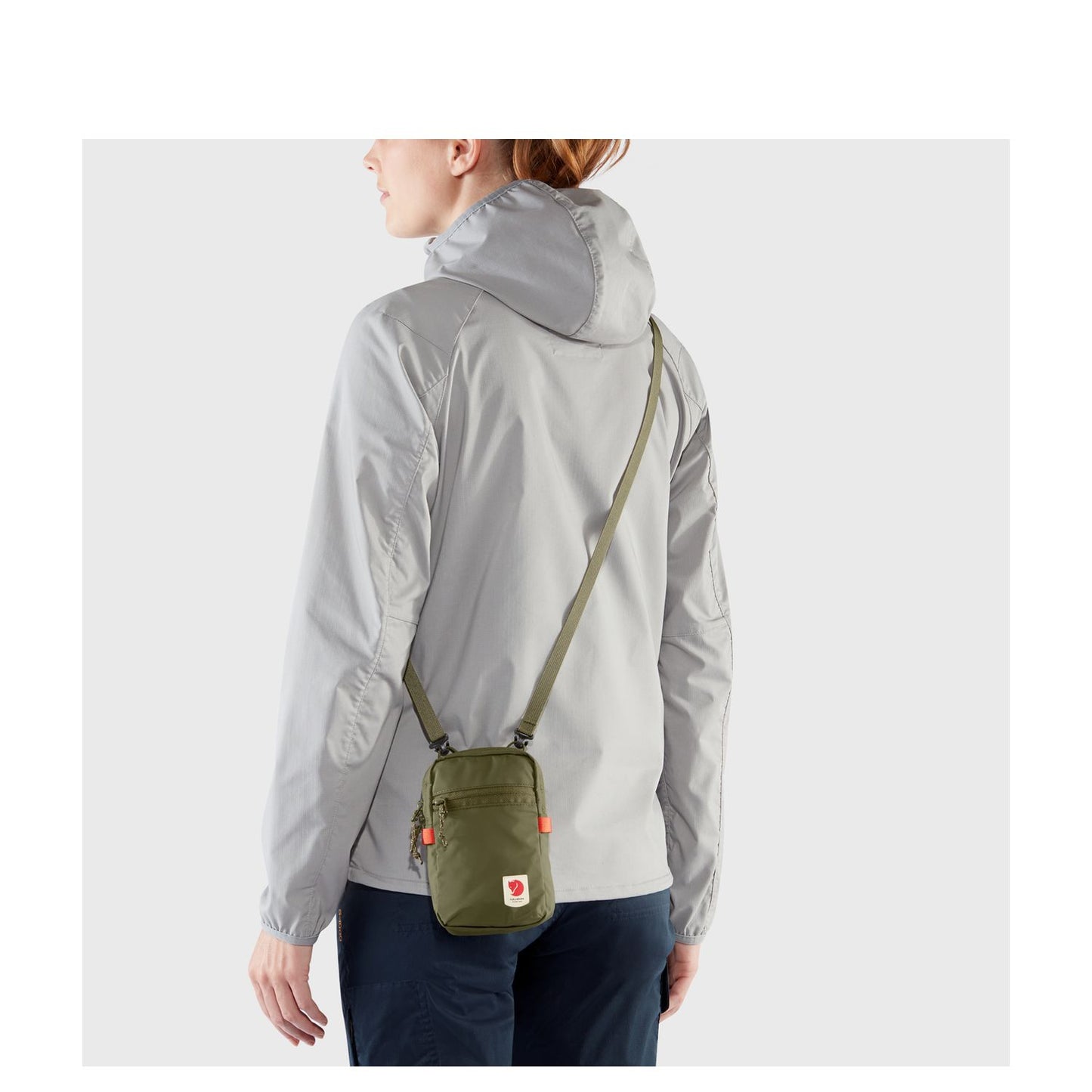 Fjallraven High Coast Pocket Crossbody Schoudertas black oak