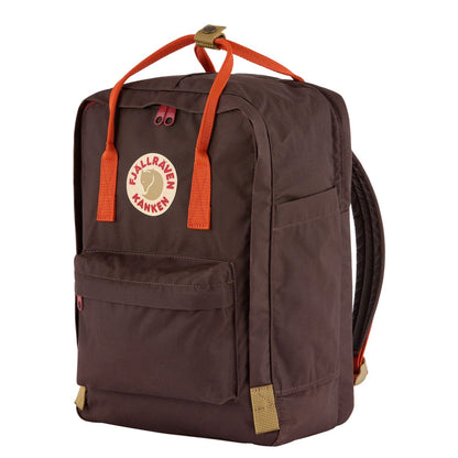 Fjallraven Kanken Koncept Rugzak - 18 liter - 15" laptopvak - black oak-rowan red