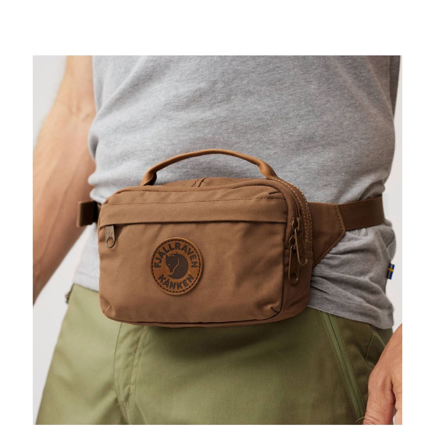 Fjallraven Kanken No. 2 Crossbody Heuptas dusty rose
