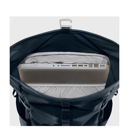 Fjallraven High Coast Foldsack 24 Rugzak - 24 liter - 15" laptopvak - black oak