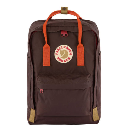 Fjallraven Kanken Koncept Rugzak - 18 liter - 15" laptopvak - black oak-rowan red