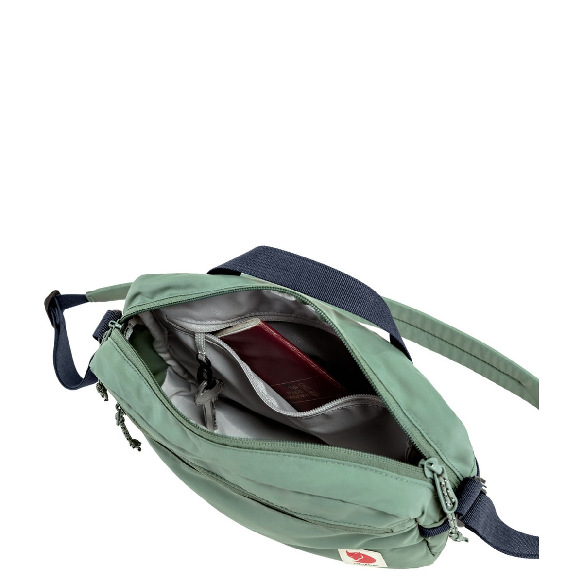 Fjallraven High Coast Crossbody Schoudertas black oak