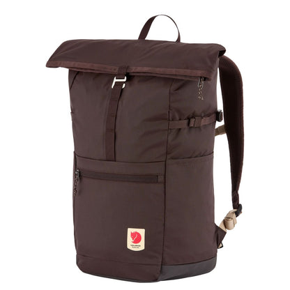 Fjallraven High Coast Foldsack 24 Rugzak - 24 liter - 15" laptopvak - black oak