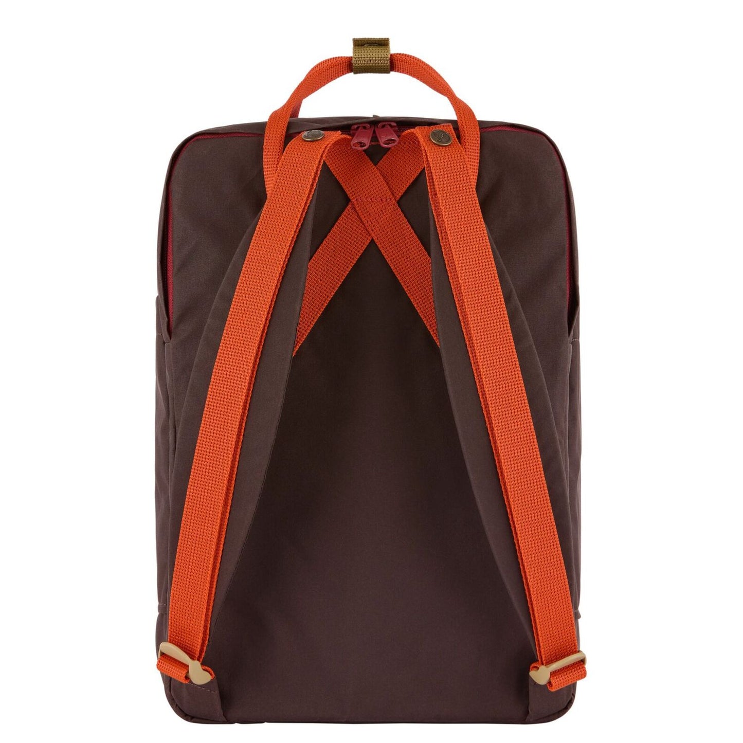 Fjallraven Kanken Koncept Rugzak - 18 liter - 15" laptopvak - black oak-rowan red