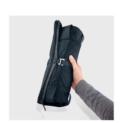 Fjallraven High Coast Foldsack 24 Rugzak - 24 liter - 15" laptopvak - black oak
