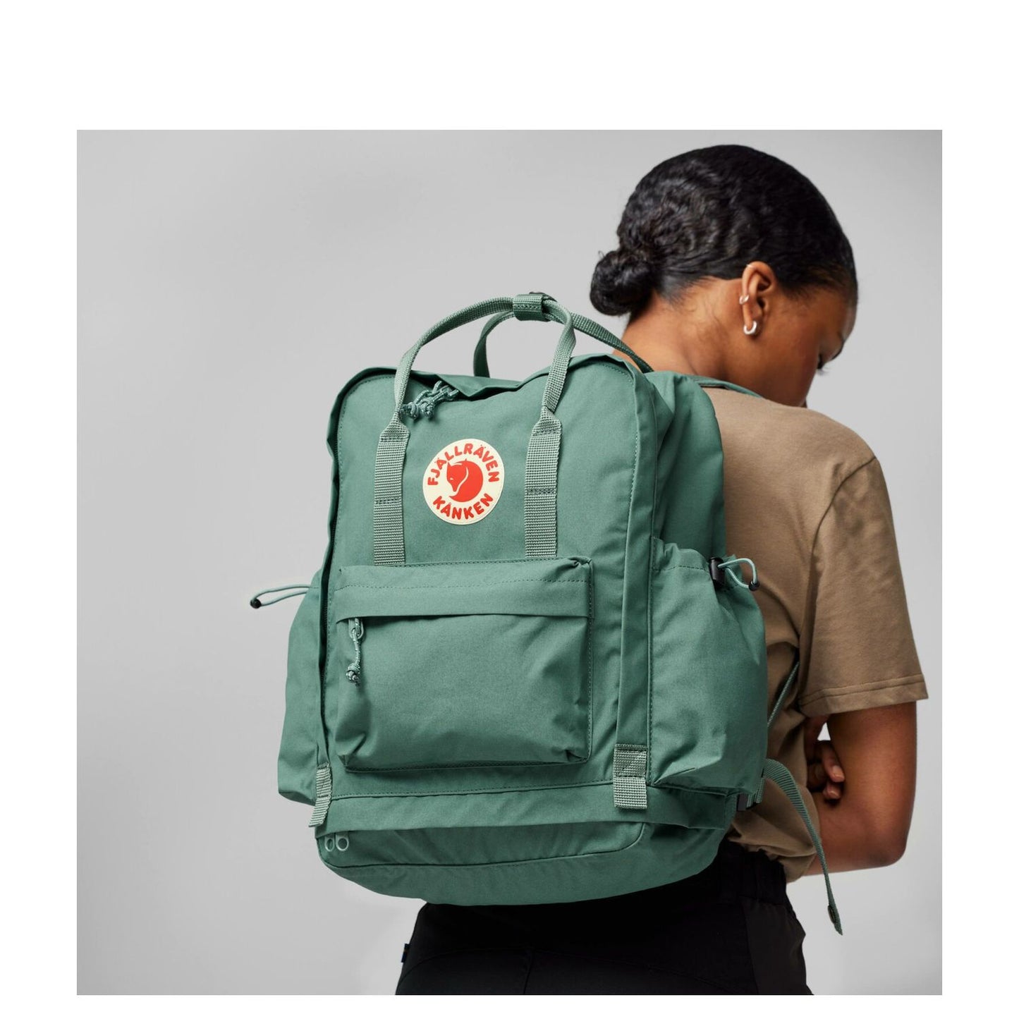 Fjallraven Kanken Outlong Rugzak - 18 liter - 17" laptopvak - black oak