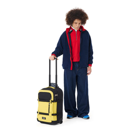 Eastpak Transit'r Pro S Handbagage Reistas 2 Wielen 56 cm - 44 liter - 56x36x23 cm - yellow pro coated