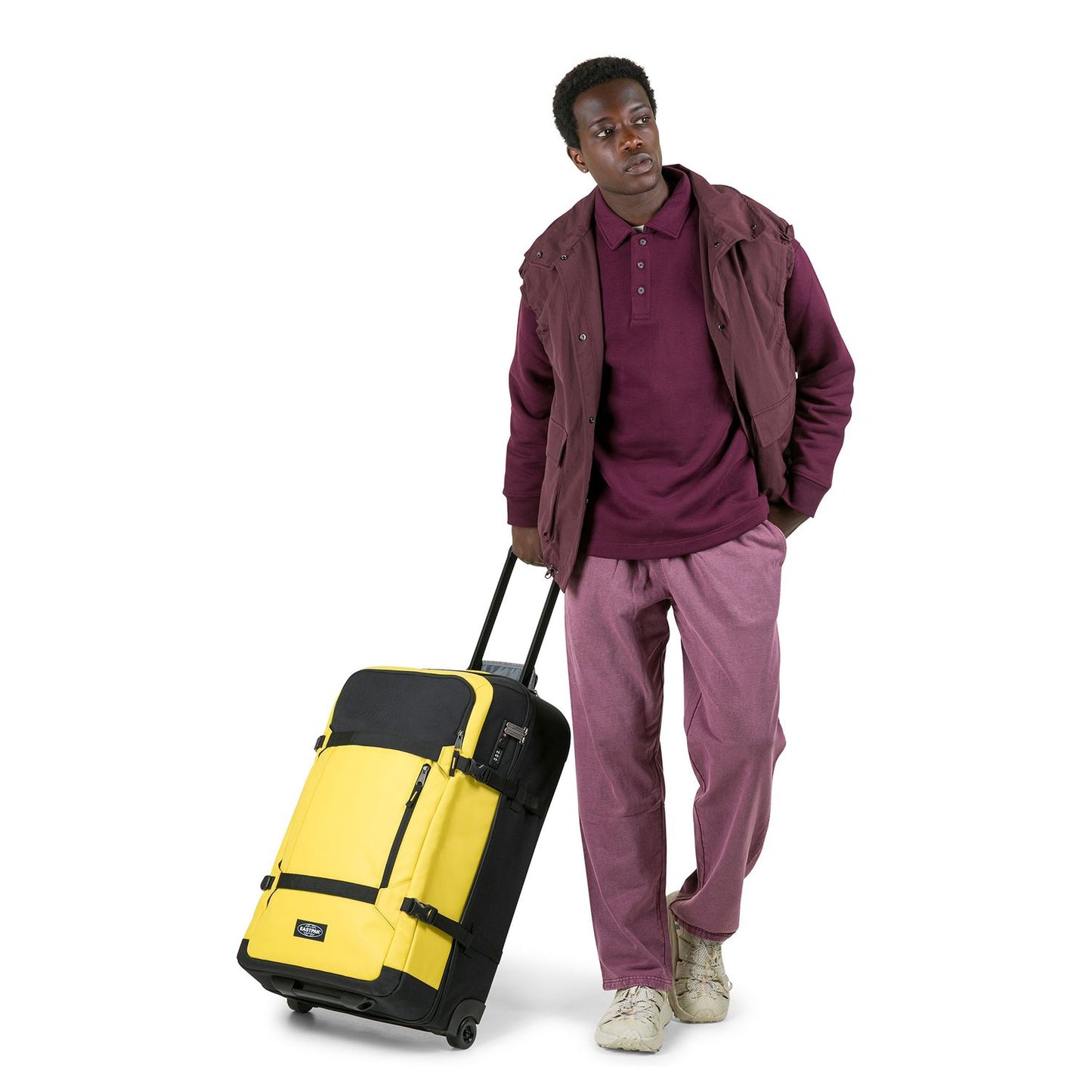 Eastpak Transit'r Pro M Reistas 2 Wielen 72 cm - 63 liter - 72x44x27 cm - yellow pro coated