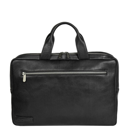 Plevier Power Jimmy Laptop Schoudertas - 16" laptopvak - zwart
