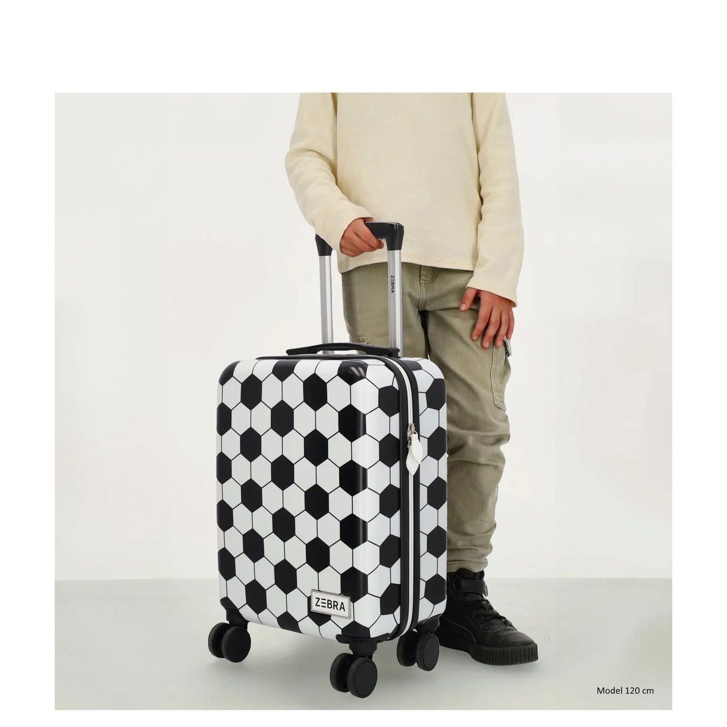 Zebra Trends Travel Kinderkoffer 47 cm - 33 liter - 47x32x22 cm - voetbal