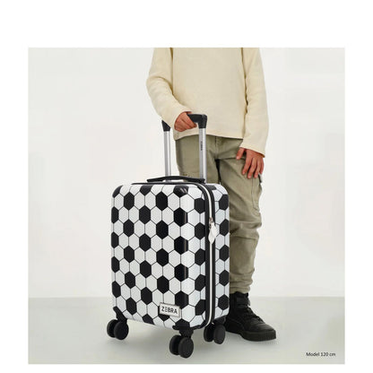 Zebra Trends Travel Kinderkoffer 47 cm - 33 liter - 47x32x22 cm - voetbal
