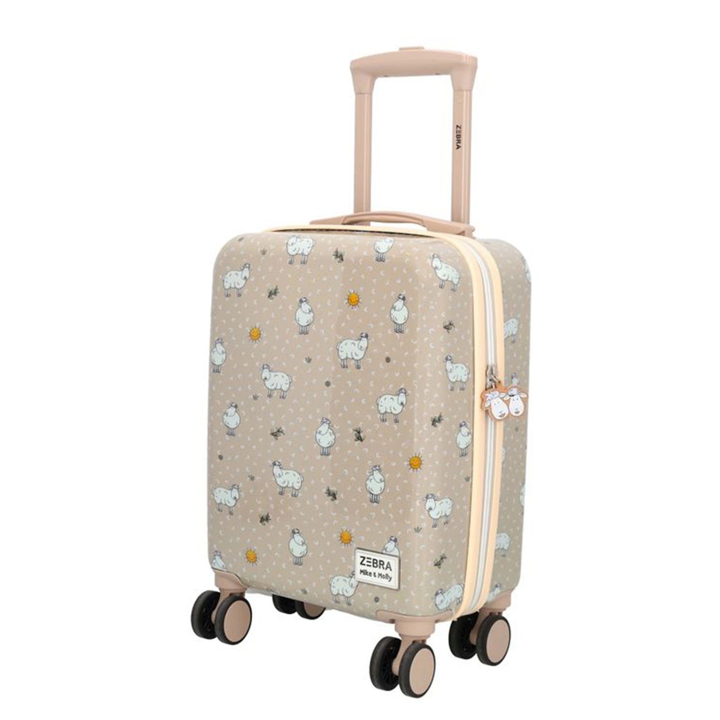 Zebra Trends Mike & Molly Kinderkoffer taupe