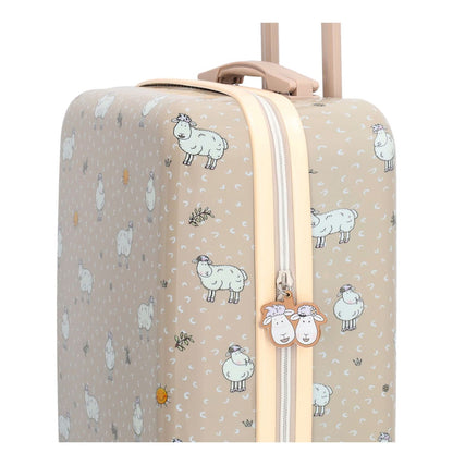 Zebra Trends Mike & Molly Kinderkoffer taupe