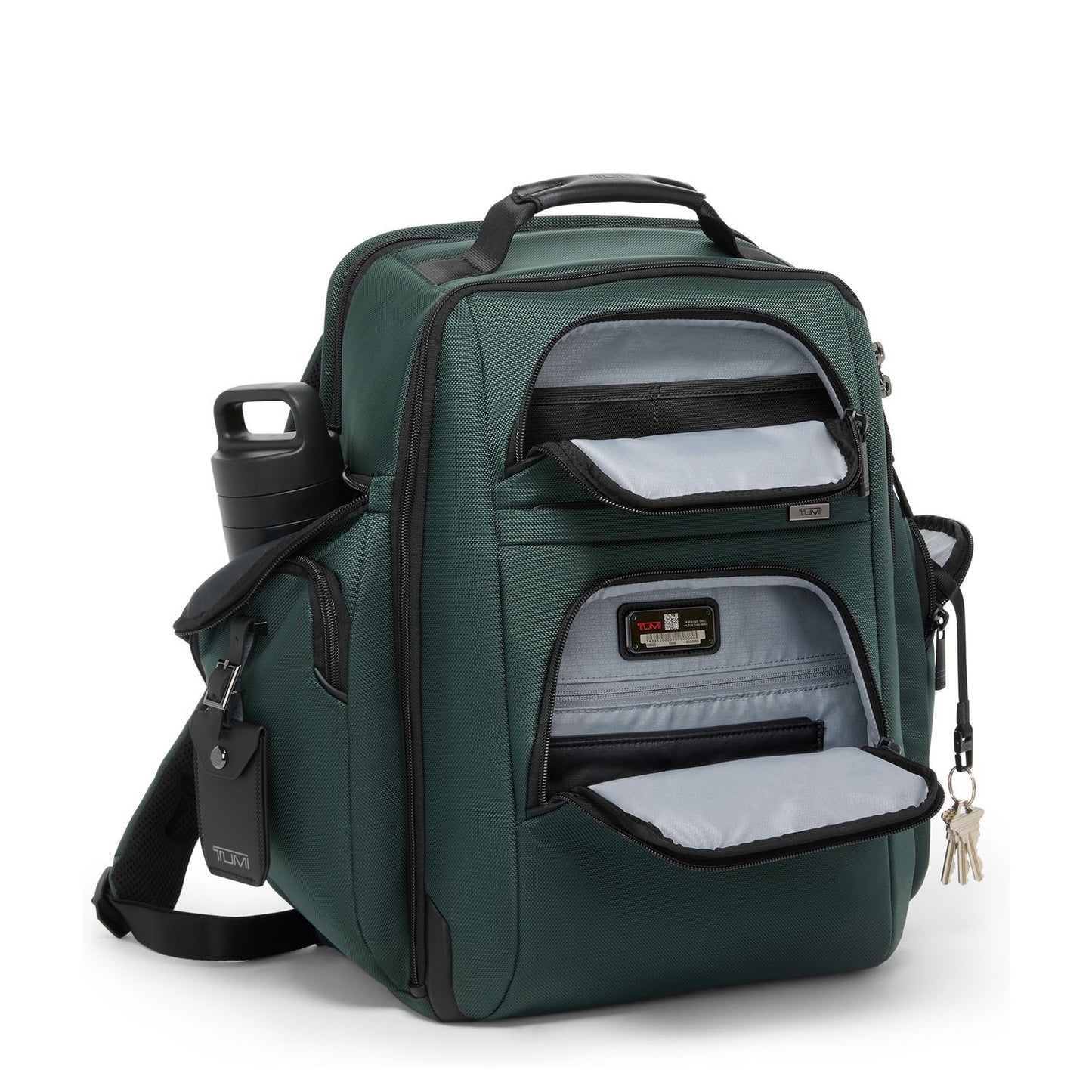 TUMI Alpha Brief Pack Rugzak - 35 liter - 15" laptopvak - deep pine