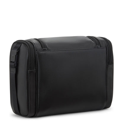 TUMI Alpha Lederen Toilettas - met ophanghaak - black