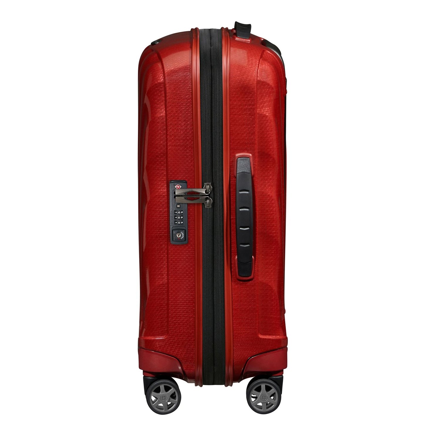 Samsonite C-Lite Handbagage Spinner 55 cm - Uitbreidbaar 36/42 liter - 55x40x20/23 cm - chili red