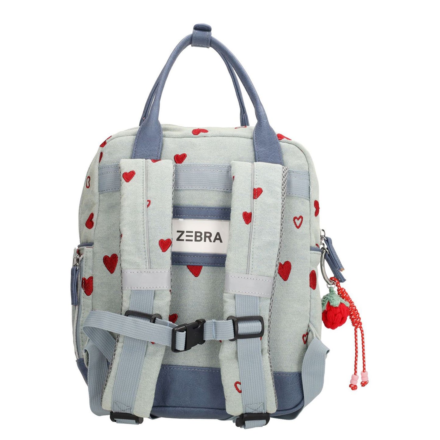Zebra Trends Lola Kinderrugzak - 10 liter - hartjes