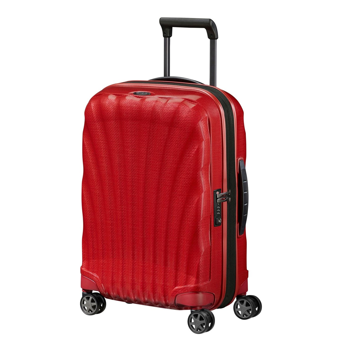 Samsonite C-Lite Handbagage Spinner 55 cm - Uitbreidbaar 36/42 liter - 55x40x20/23 cm - chili red