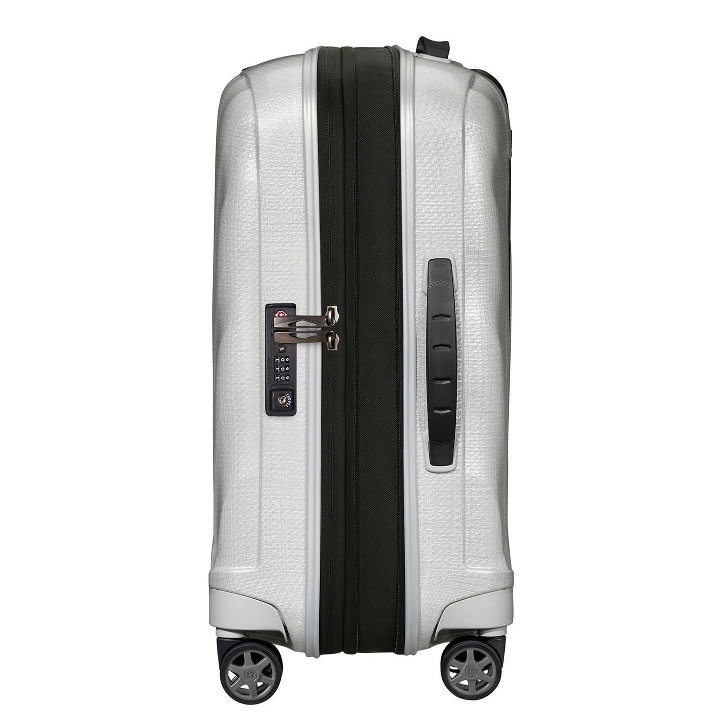 Samsonite C-Lite Handbagage Spinner 55 cm - Uitbreidbaar 36/42 liter - 55x40x20/23 cm - off white