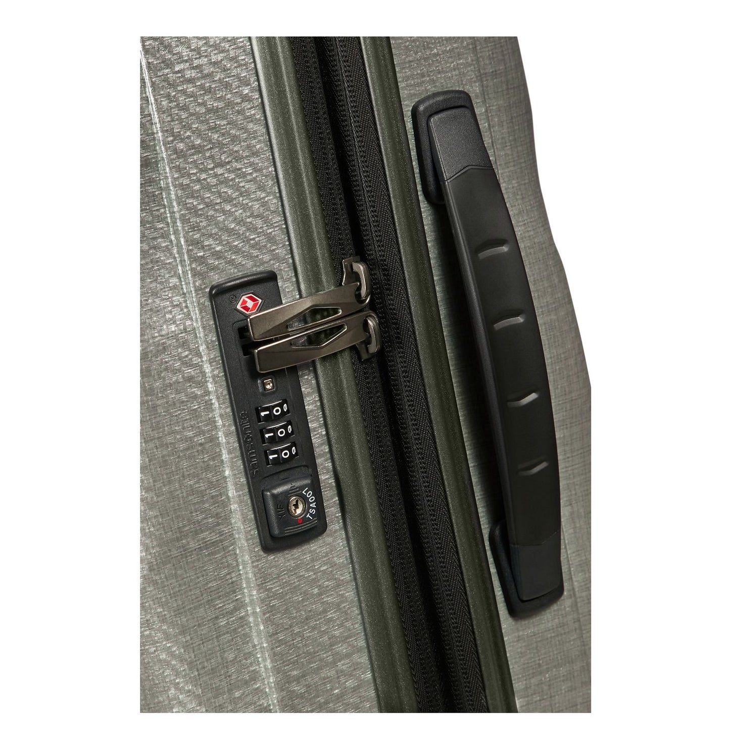 Samsonite C-Lite Handbagage Spinner 55 cm - Uitbreidbaar 36/42 liter - 55x40x20/23 cm - metallic green