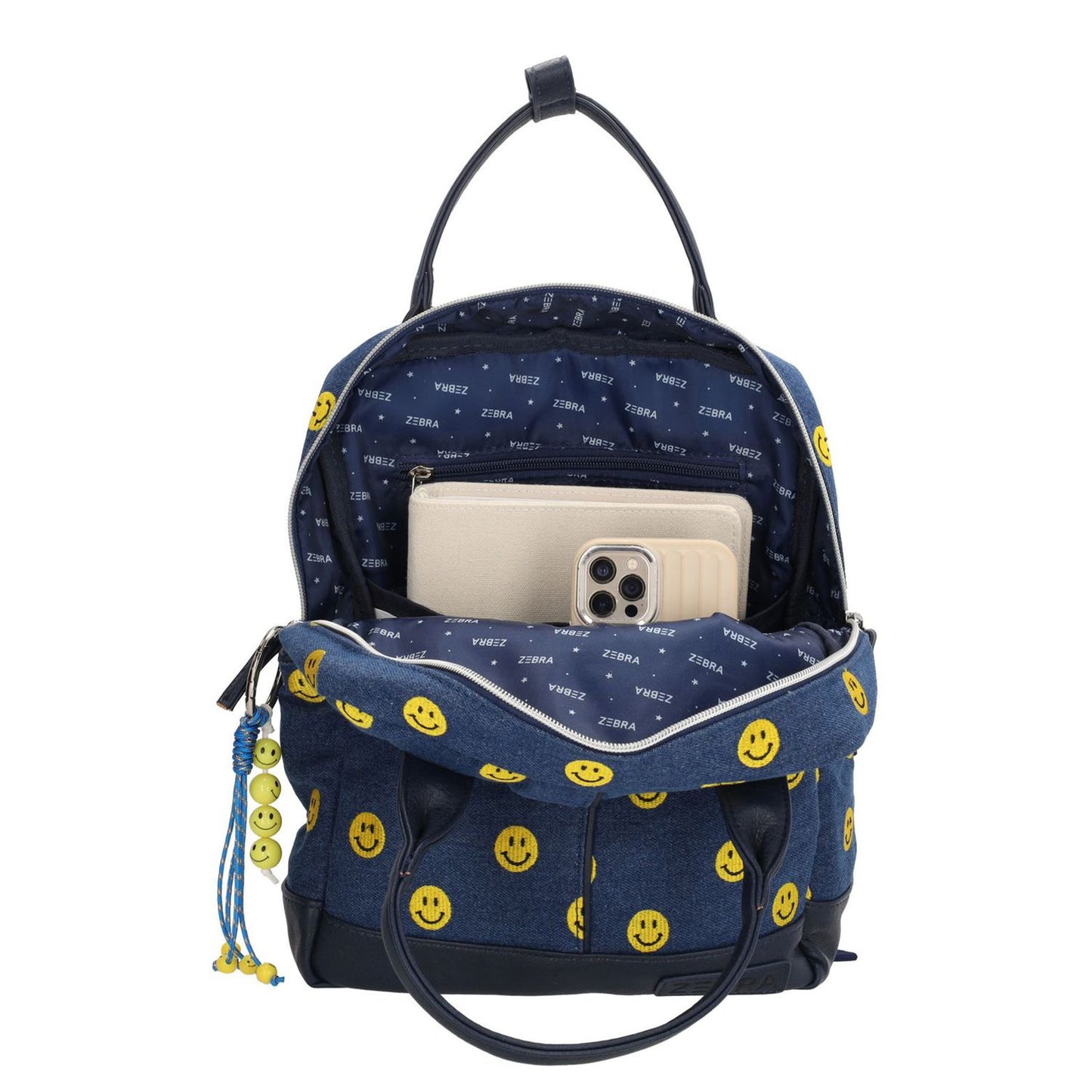 Zebra Trends Lex Kinderrugzak - 10 liter - smiley