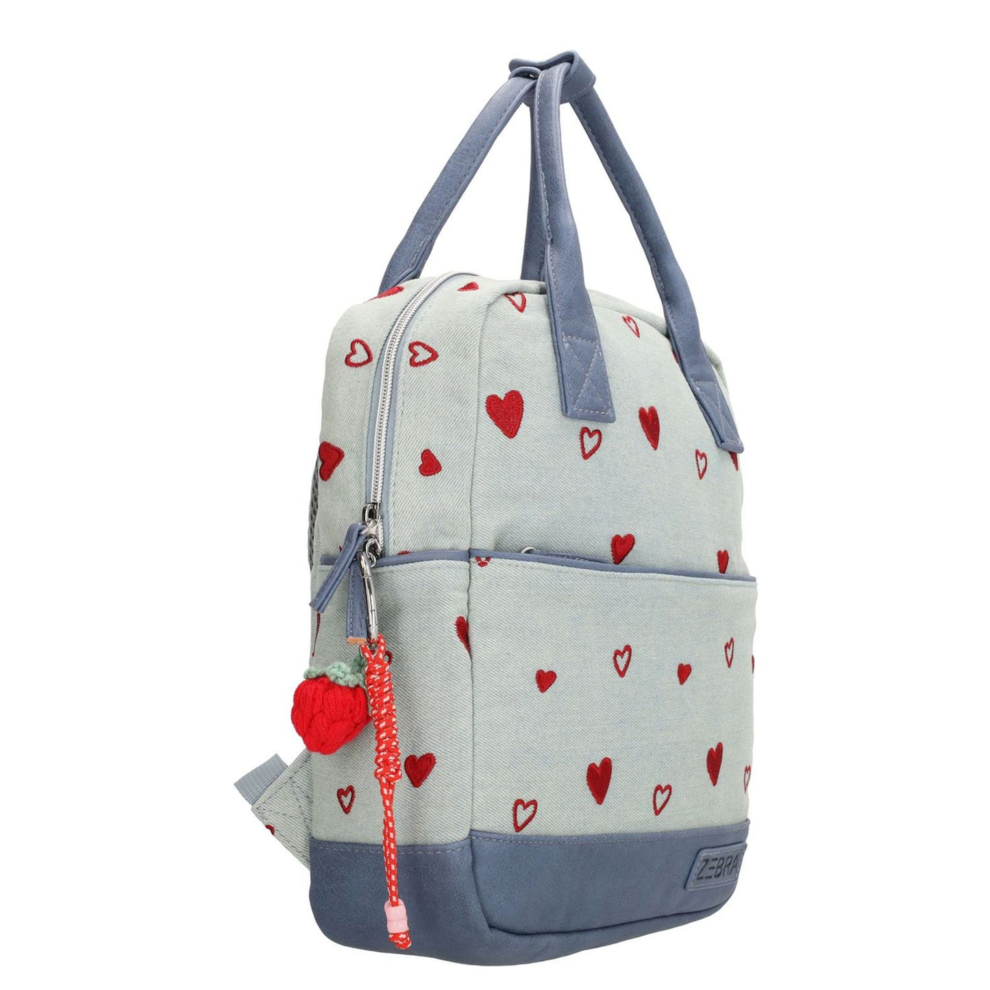 Zebra Trends Lola Kinderrugzak - 10 liter - hartjes