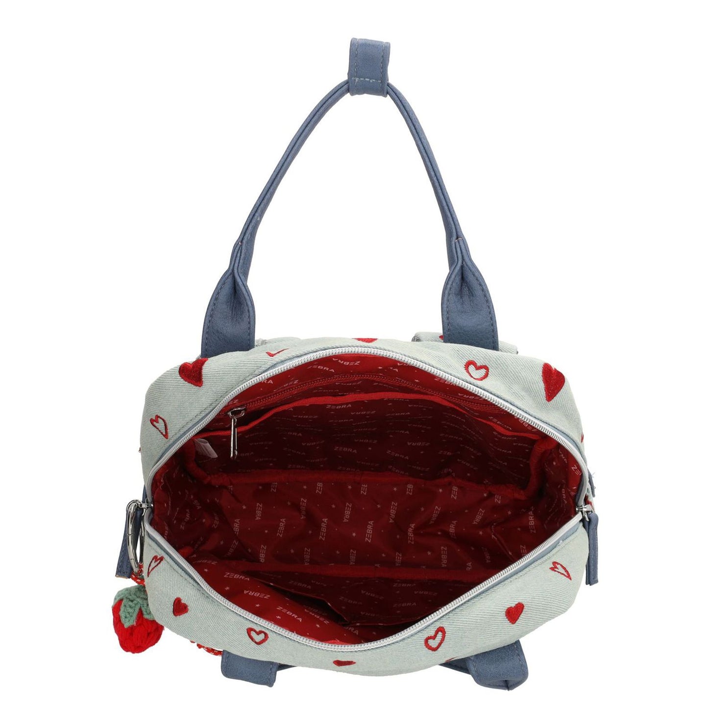 Zebra Trends Lola Kinderrugzak - 10 liter - hartjes