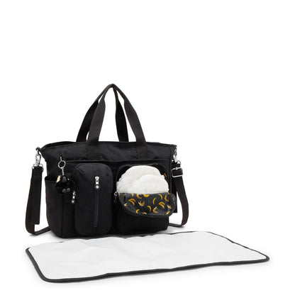 Kipling Babygear Luiertas - verschoningsmatje - tiny black noir