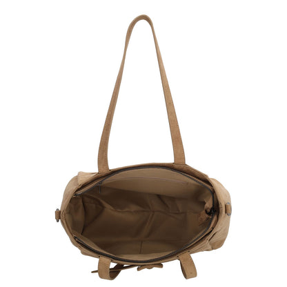 Zebra Trends Davina Shopper - afneembare schouderriem - taupe