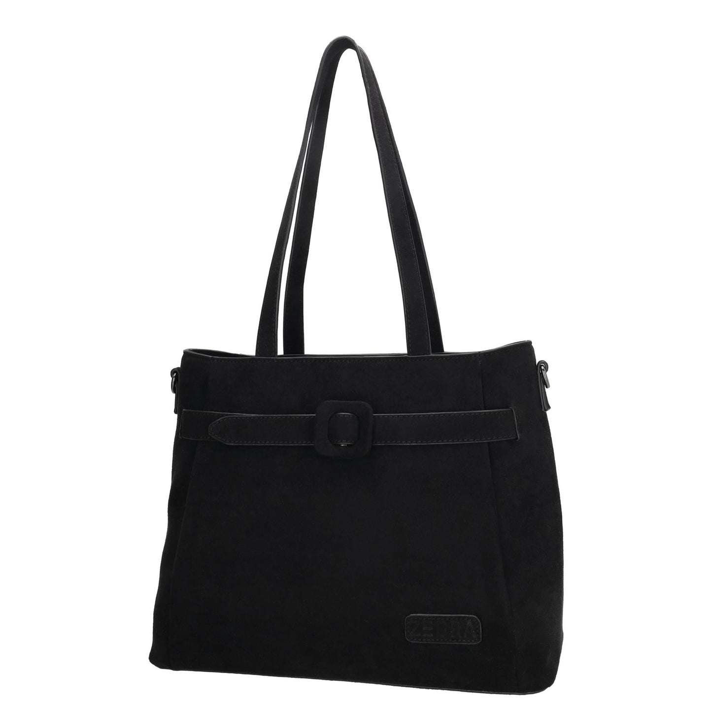 Zebra Trends Davina Shopper - afneembare schouderriem - zwart