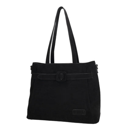 Zebra Trends Davina Shopper - afneembare schouderriem - zwart