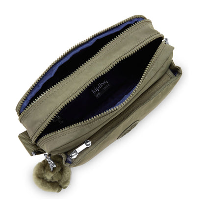 Kipling Abanu M Crossbody Schoudertas almost sage
