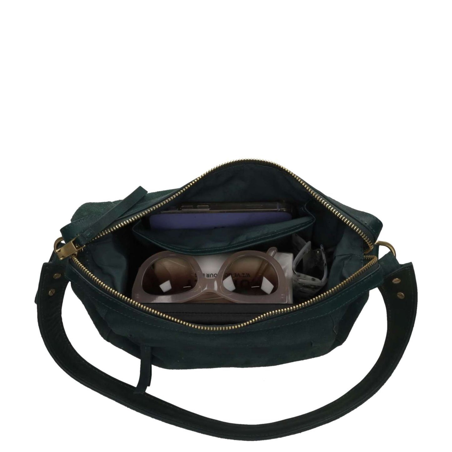 Burkely Sierra Schoudertas dark green