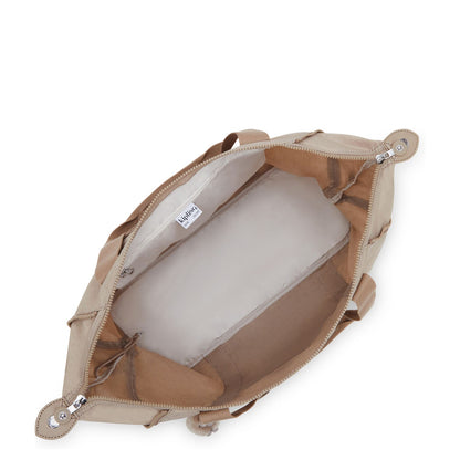 Kipling Art M Schoudertas tan beige