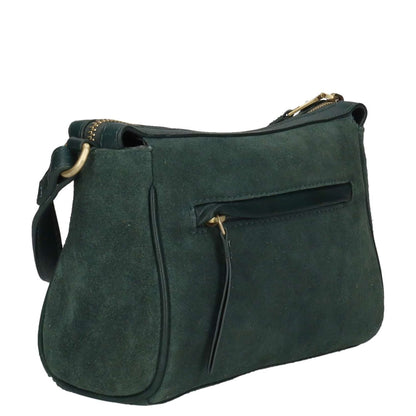 Burkely Sierra Crossbody Schoudertas dark green