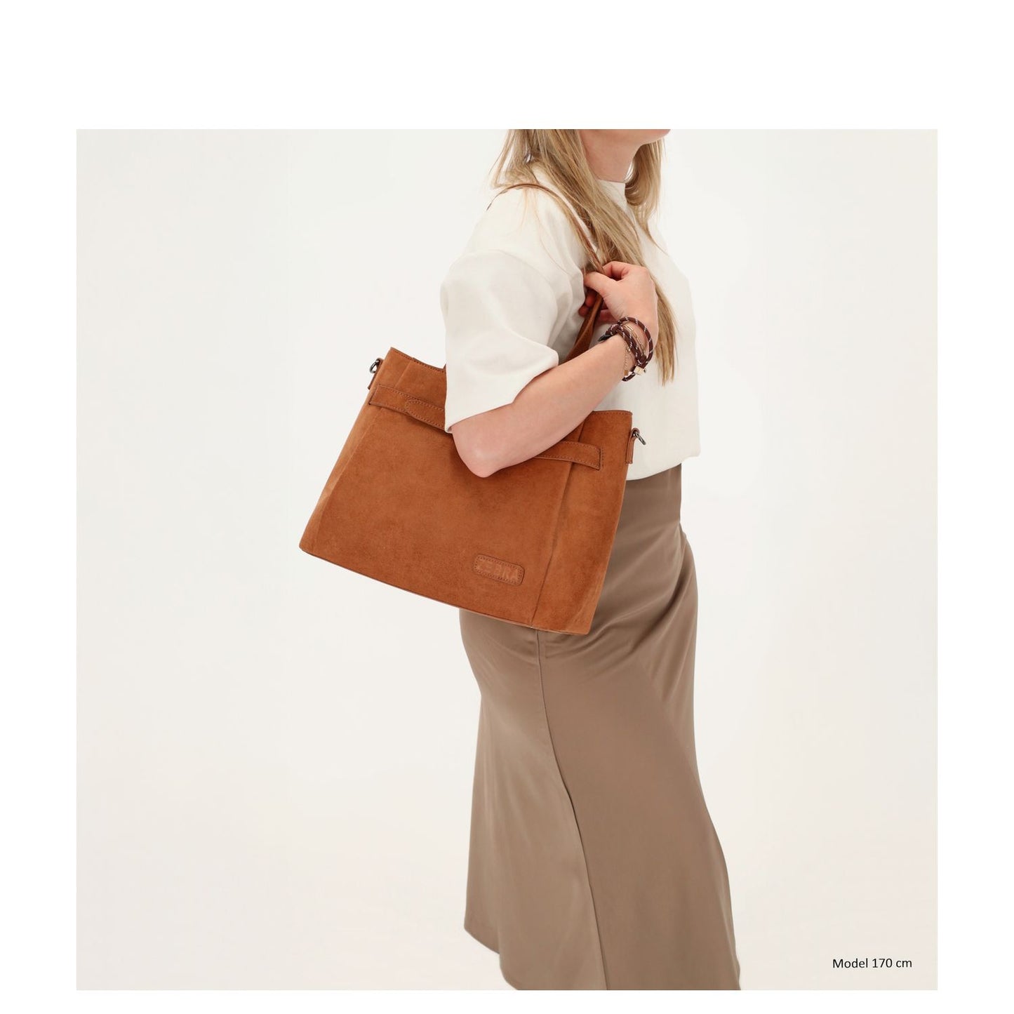 Zebra Trends Davina Shopper - afneembare schouderriem - camel