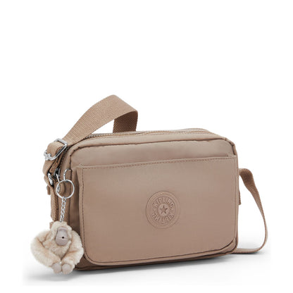 Kipling Abanu M Crossbody Schoudertas tan beige