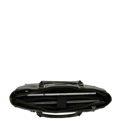 Burkely Cool Colbie Laptopschoudertas - 13.3" laptopvak - olive