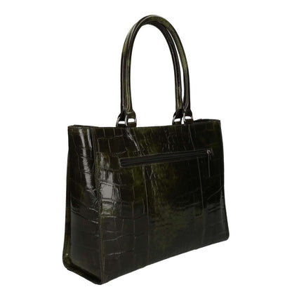 Burkely Cool Colbie Laptopschoudertas - 13.3" laptopvak - olive