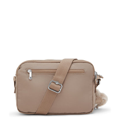 Kipling Abanu M Crossbody Schoudertas tan beige