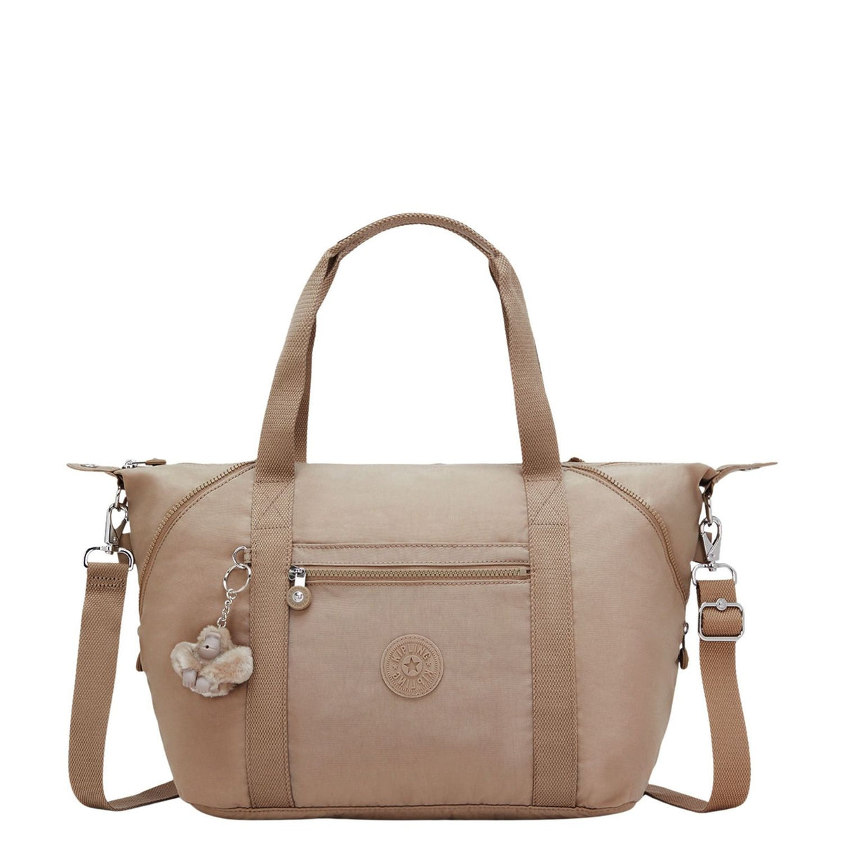 Kipling Art Schoudertas tan beige