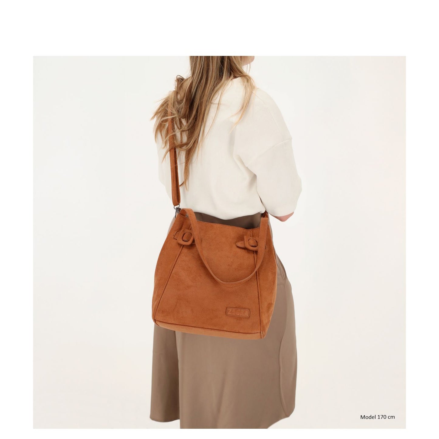Zebra Trends Davina Schoudertas camel