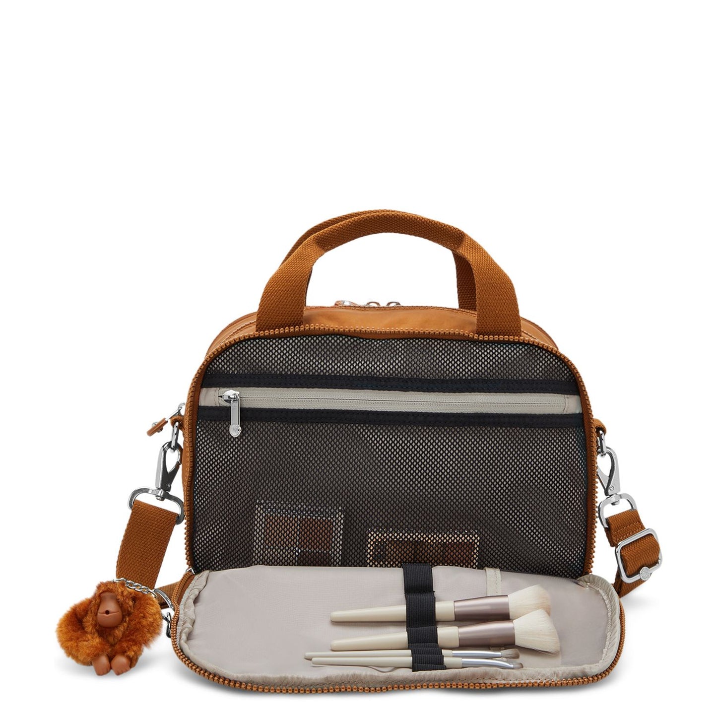 Kipling Beachpalm M Beautycase stylish mokka