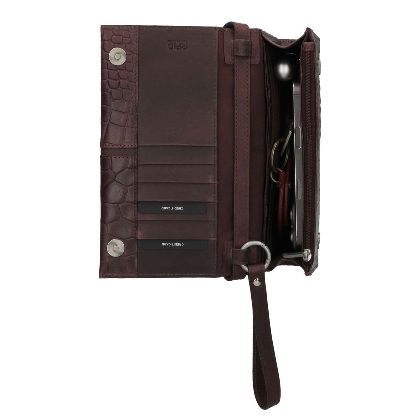 Burkely Cool Colbie Telefoontasje bruin