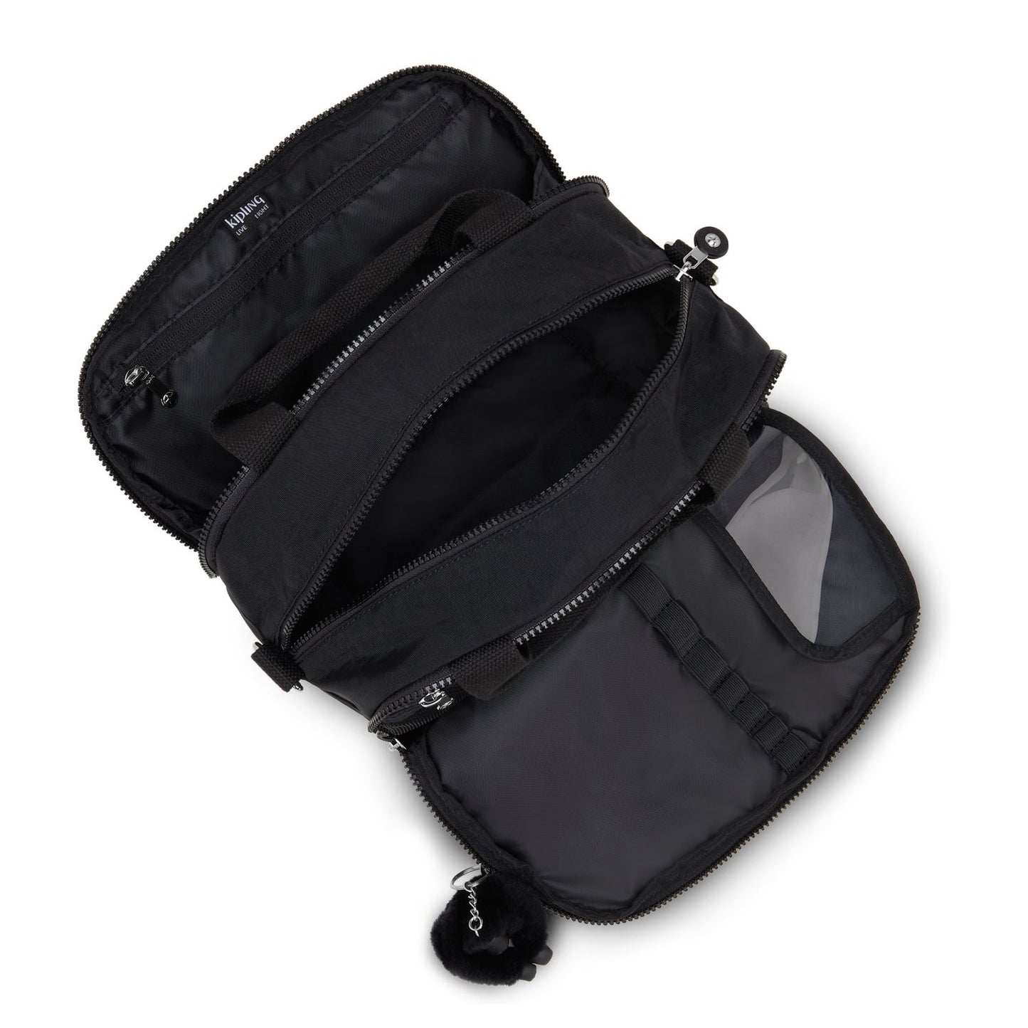 Kipling Beachpalm M Beautycase black noir