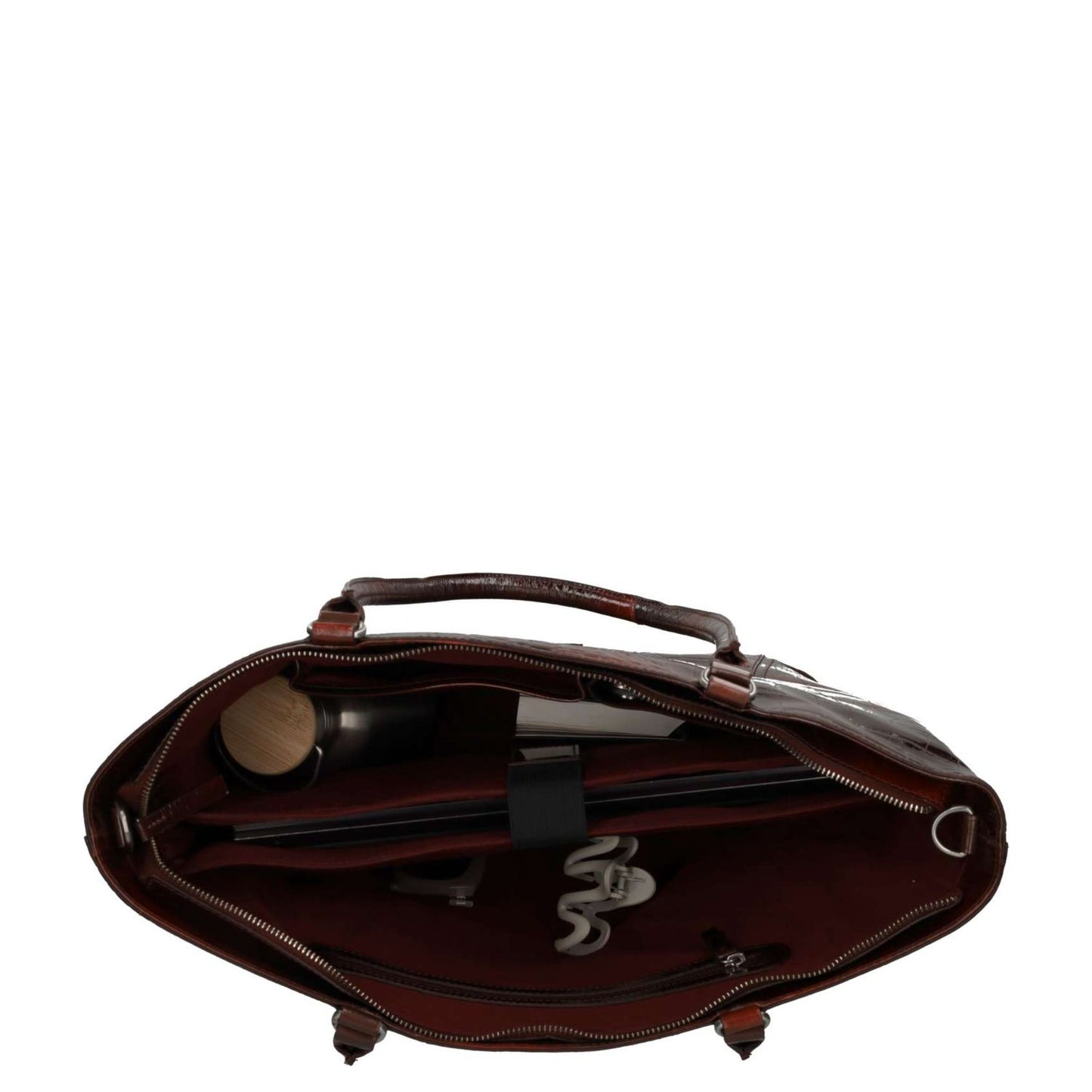Burkely Cool Colbie Handtas - 15.6" laptopvak - afneembare schouderriem - burgundy