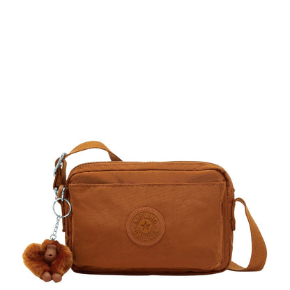 Kipling Abanu Crossbody Schoudertas stylish mokka