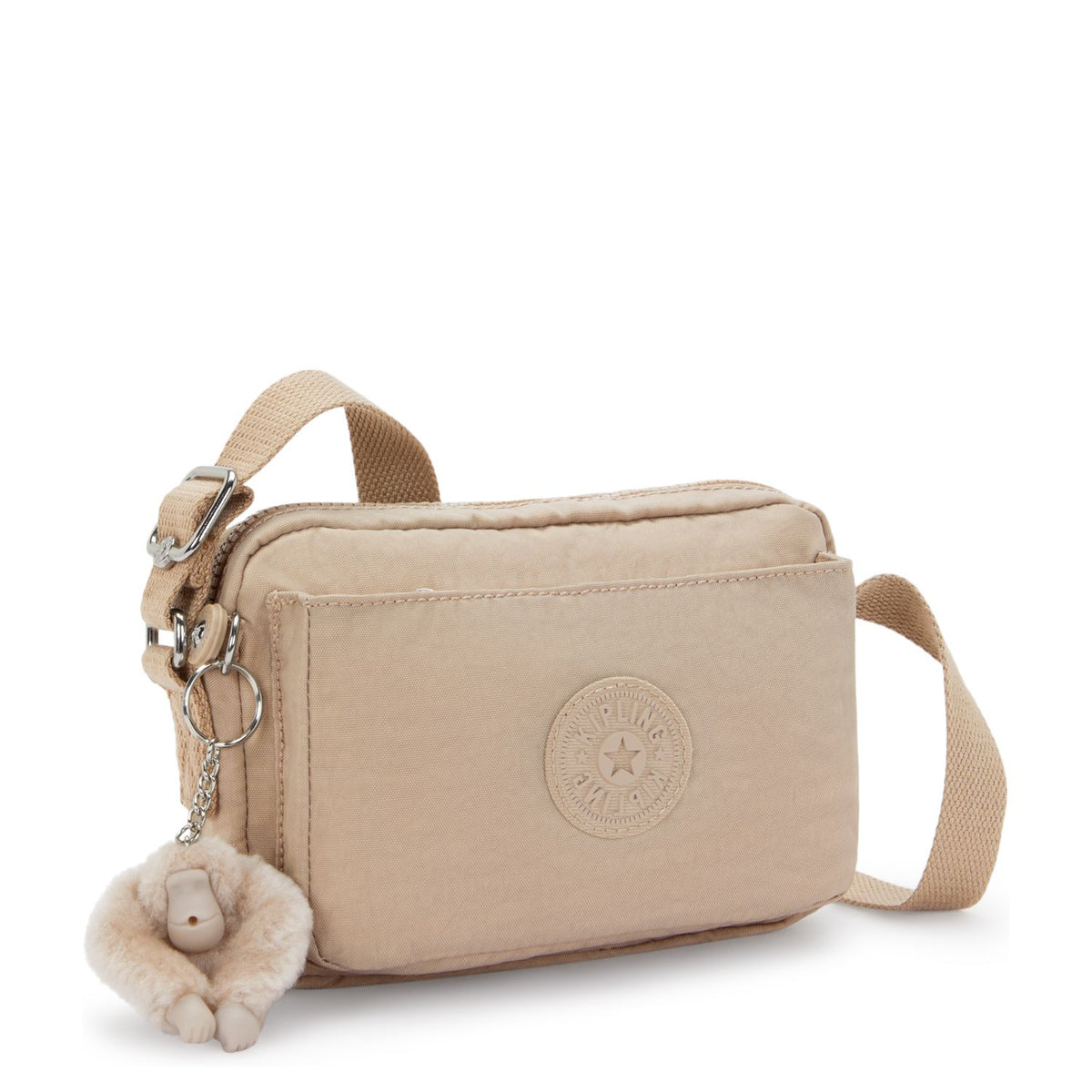 Kipling Abanu Crossbody Schoudertas tan beige
